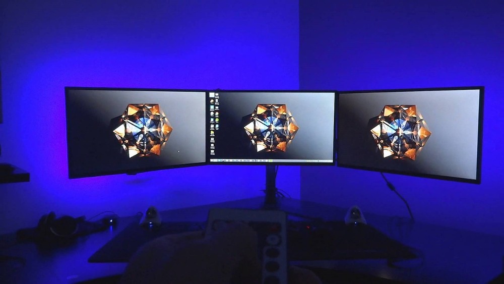 HOME school DESK light - color changing multi color lighting set study LED's