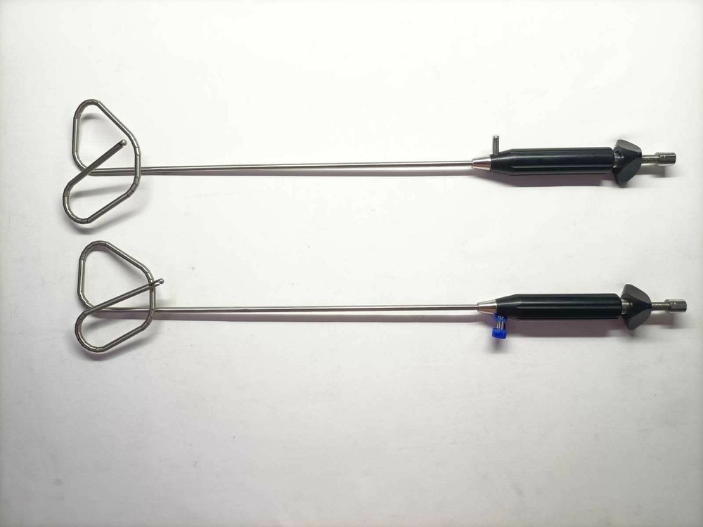 2pc Laparoscopic Liver Retractor Reusable 330mmX5mm Surgical Instruments