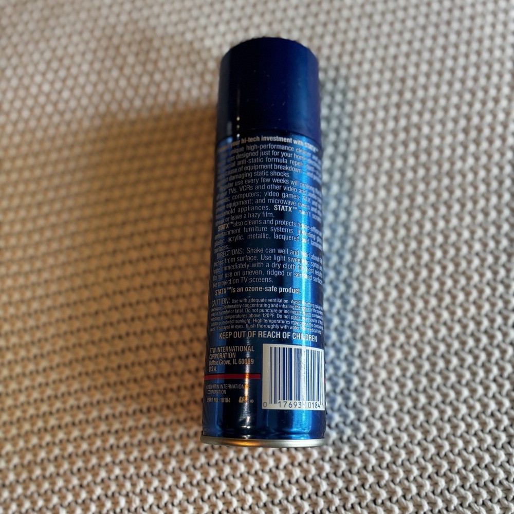 STATX anti-static spray 80% full