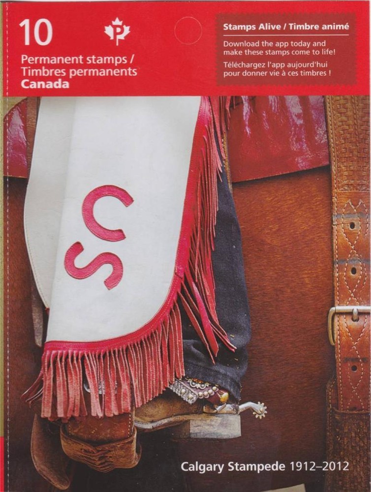 Canada 2012 Calgary Stampede booklet BK488