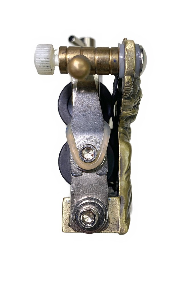 Devil Demon Tattoo Ink Painter Machine Accessory Metal Goth Skeleton Untested