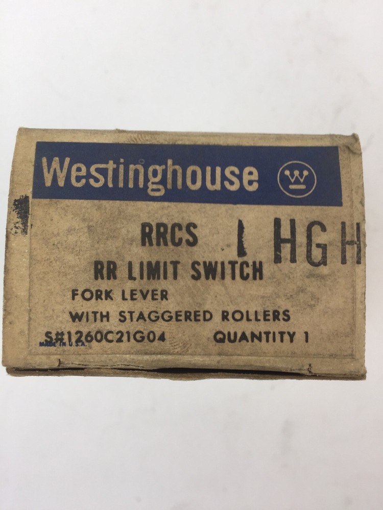 WESTINGHOUSE RRCS RR LIMIT SWITCH FORK LEVER WITH STAGGERED ROLLERS