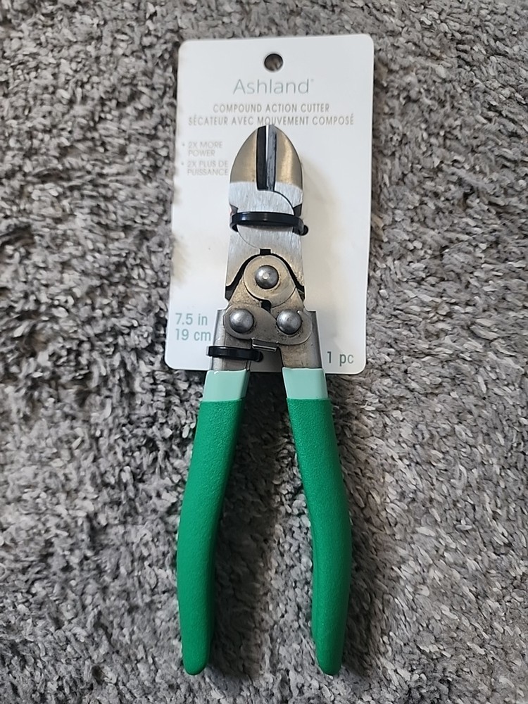 Ashland 7.5" Compound Action Cutter Green