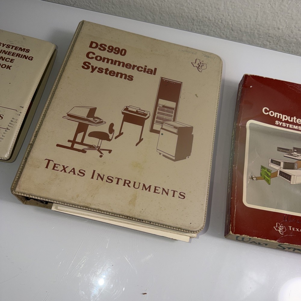Texas Instruments 990 Handbook & Guide Vintage