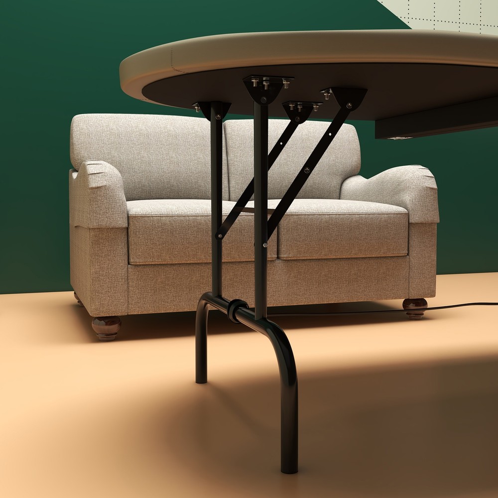 70" Foldable Poker Table, 8 Player Blackjack Game Table, Blue