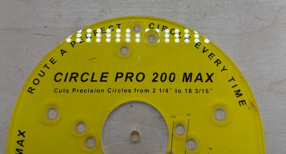 Jasper Precision Tools Circle Pro 200 Max Router Circle Guide (6909)