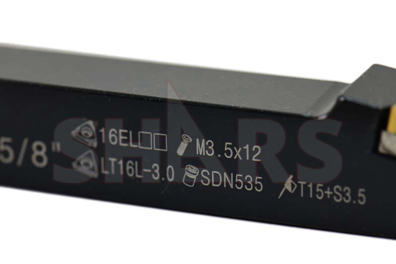 Shars 5/8 LH Indexable Threading Tool Holder IR16 Insert Cert Save $36.41 P]