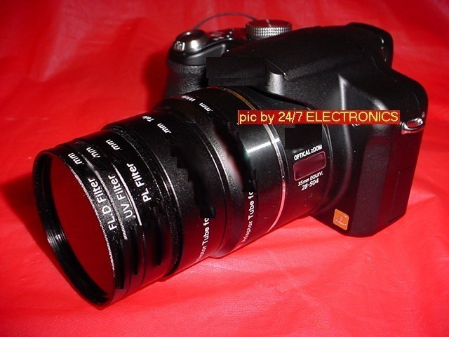 46mm 3pc FILTER KIT Circular Polarizing,Daylight Fluorescent, Ultra-violet light