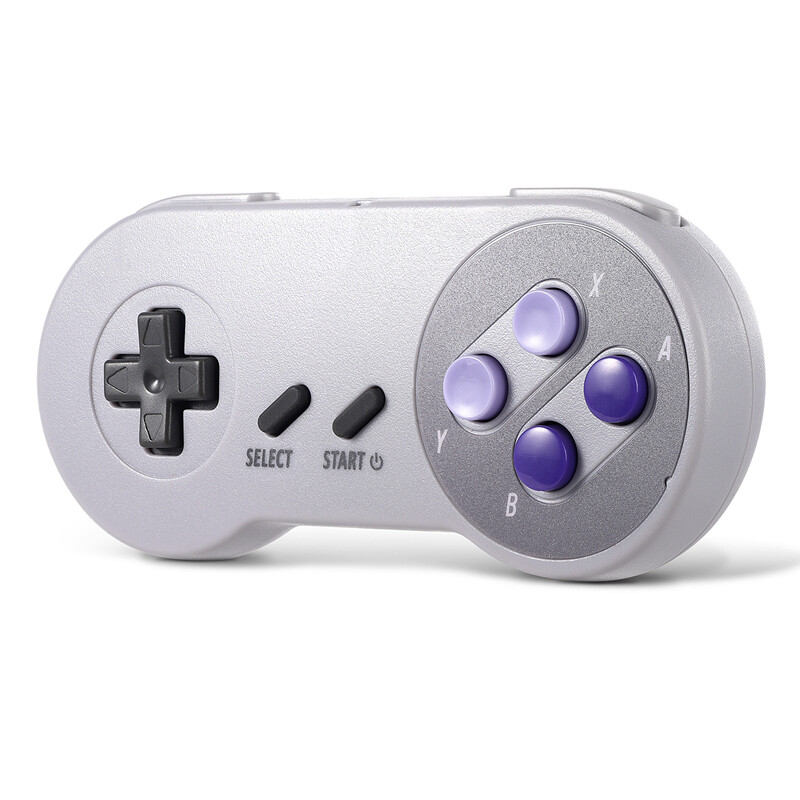 2x Wireless Classic USB SNES Controller Joypad For PC / MAC Super Nintendo Games