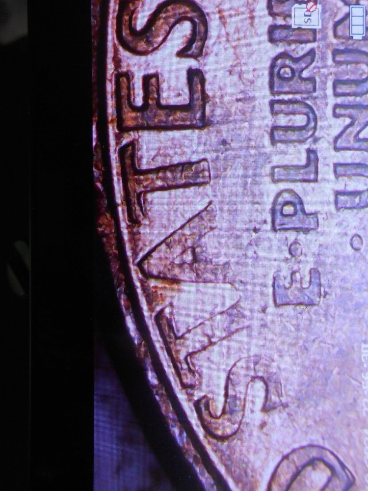 1974 s Lincoln cent with multiple errors