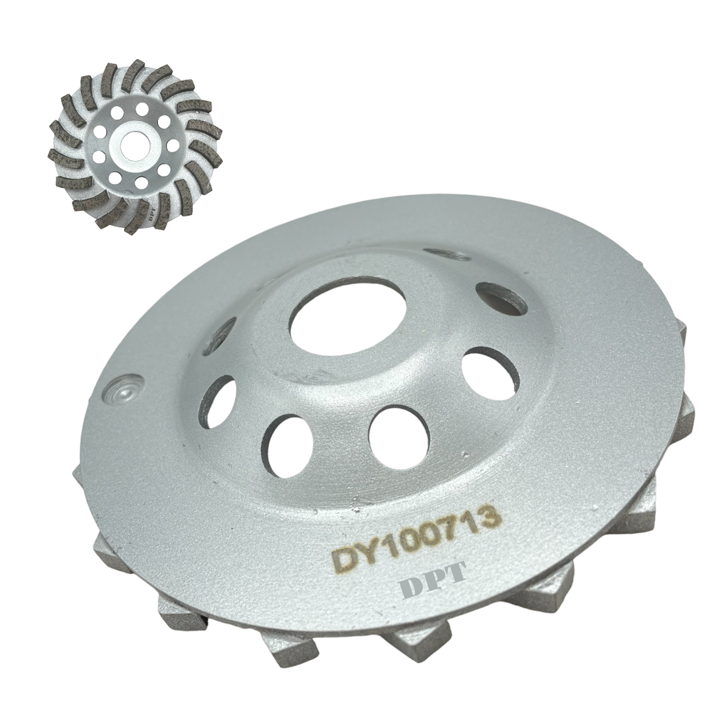 4.5" Diamond Cup Wheel Grinding Concrete Masonry 18 Segment 7/8" Arbot 3 Pack