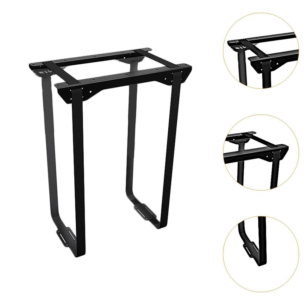 Under Desk PC Mount Adjustable Straps Universal Computer Case Carrier Hanger