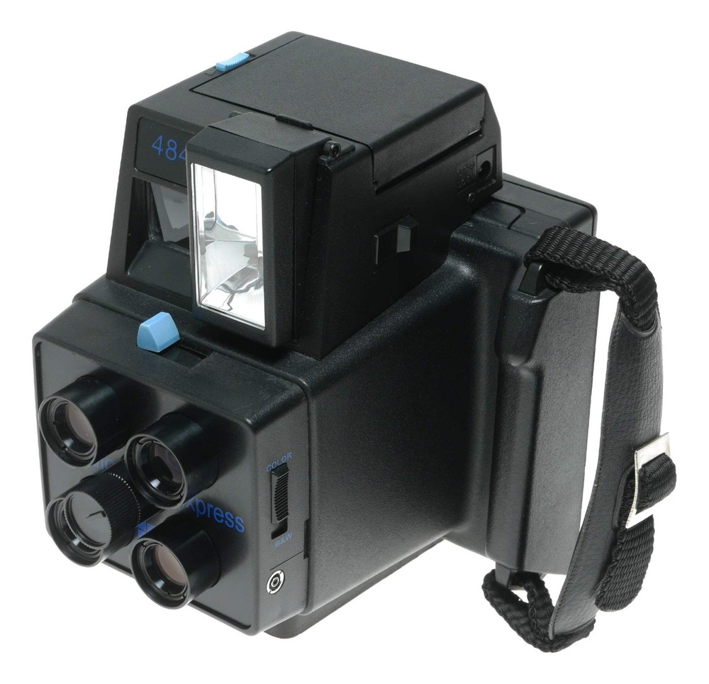 Polaroid Studio Express Camera with Photographic Flash Unit