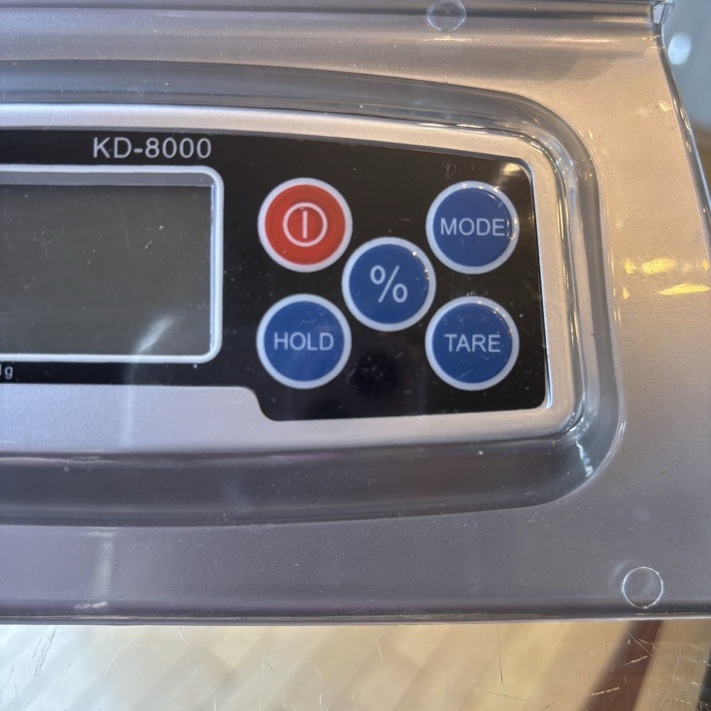 MyWeigh SCMKD8000 Baker's Math Kitchen Scale - Silver World No Plug