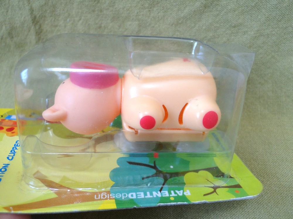 Pig Plastic Toothbrush Holder
