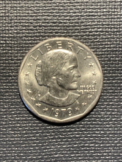 1979 D Susan B Anthony Dollar circulated