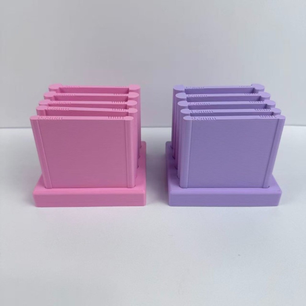 3D printed clay rolling tool set, suitable for pottery and handicraft projects.