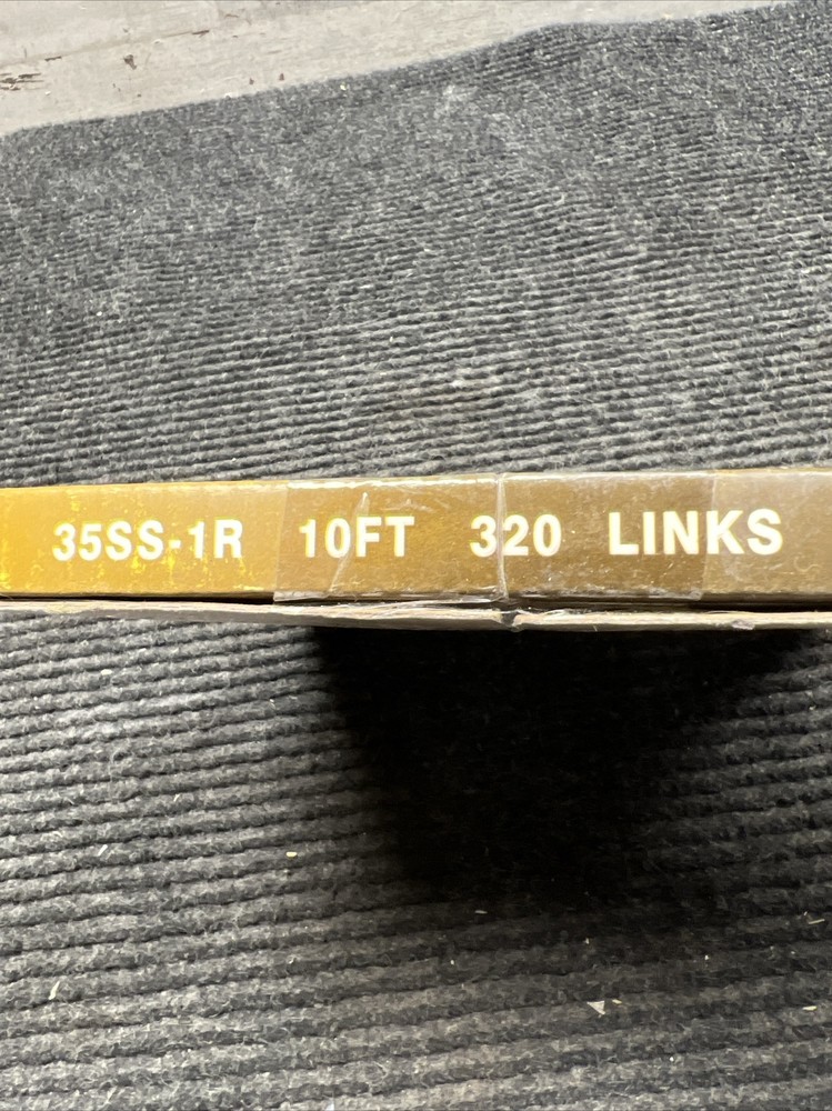 New AMEC 35SS-1R, 10 FT, 320 LINKS ROLLER CHAIN