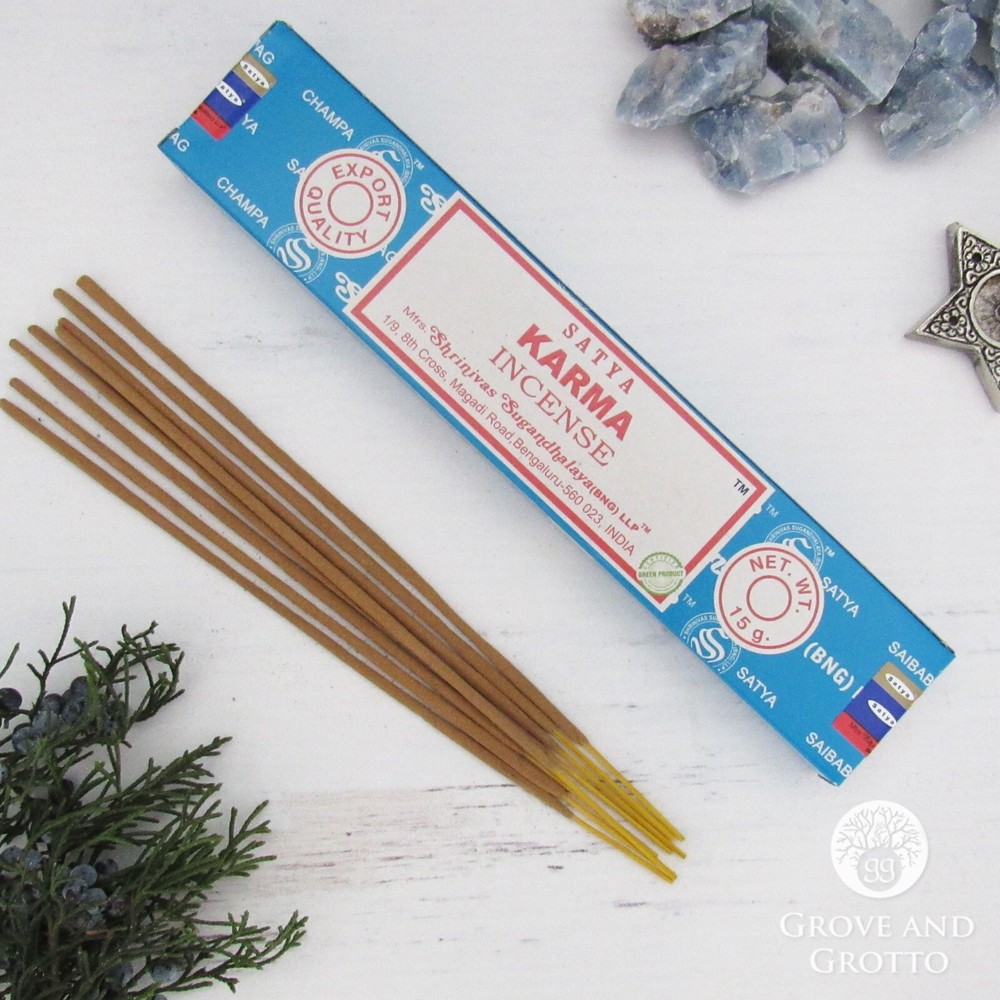 Karma Incense Sticks (15 g) by Satya - One Box
