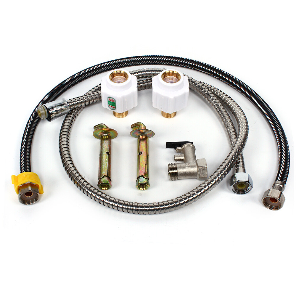 50L/80L/100L/120L Electric Hot Water Heater Heat Tank Bathroom Shower 1500W 110V