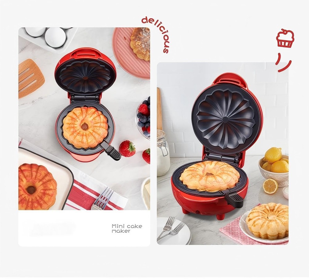 Cake Maker Lava Cake Maker Mini Donut Maker Waffle Maker Pancakes Maker Machine