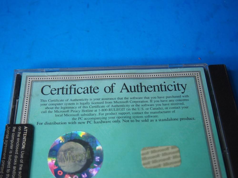 Vintage Microsoft Works - Home Version (PC, 1994) - Disc