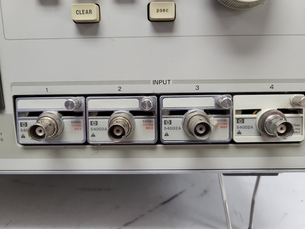 Hewlett-Packard 54110D Digitizing Oscilloscope Parts (Powers On, Untested)