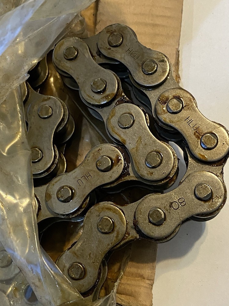 #80H Heavy Duty Roller Chain x 10 feet