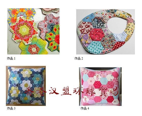 DIY Tools Ruler Patchwork Rules Quilting Rules Double Hexagon Ruler Twin Ruler