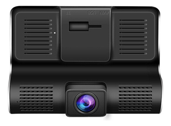 1 set Three Camera Front+interior+rear Hd Driving Record