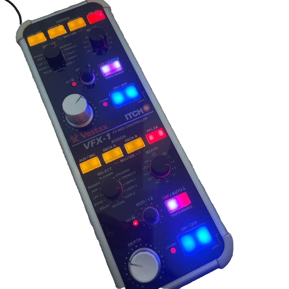Vestax VFX-1 USB MIDI FX Controller DJ Effect Unit From Japan