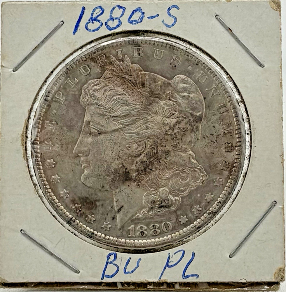 1880-S PL Morgan Silver $1