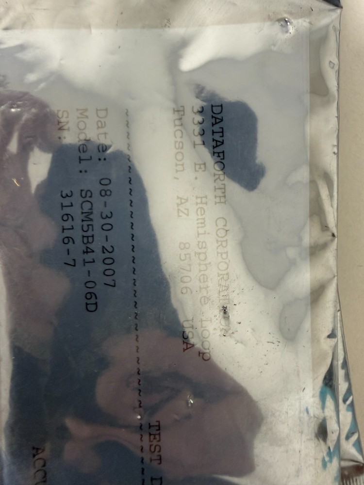 Dataforth SCM5B Signal Conditioning Modules + SCMPB05 Backplane – Industrial Lot