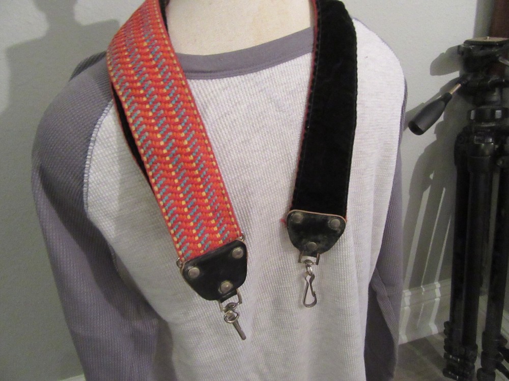Nice Used Hippie Camera Strap Looks Nice Good Stitching Etc.