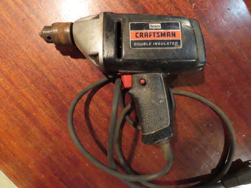 Sears Craftsman 3/8" Drill Variable Speed Reversible Tested 315.10510