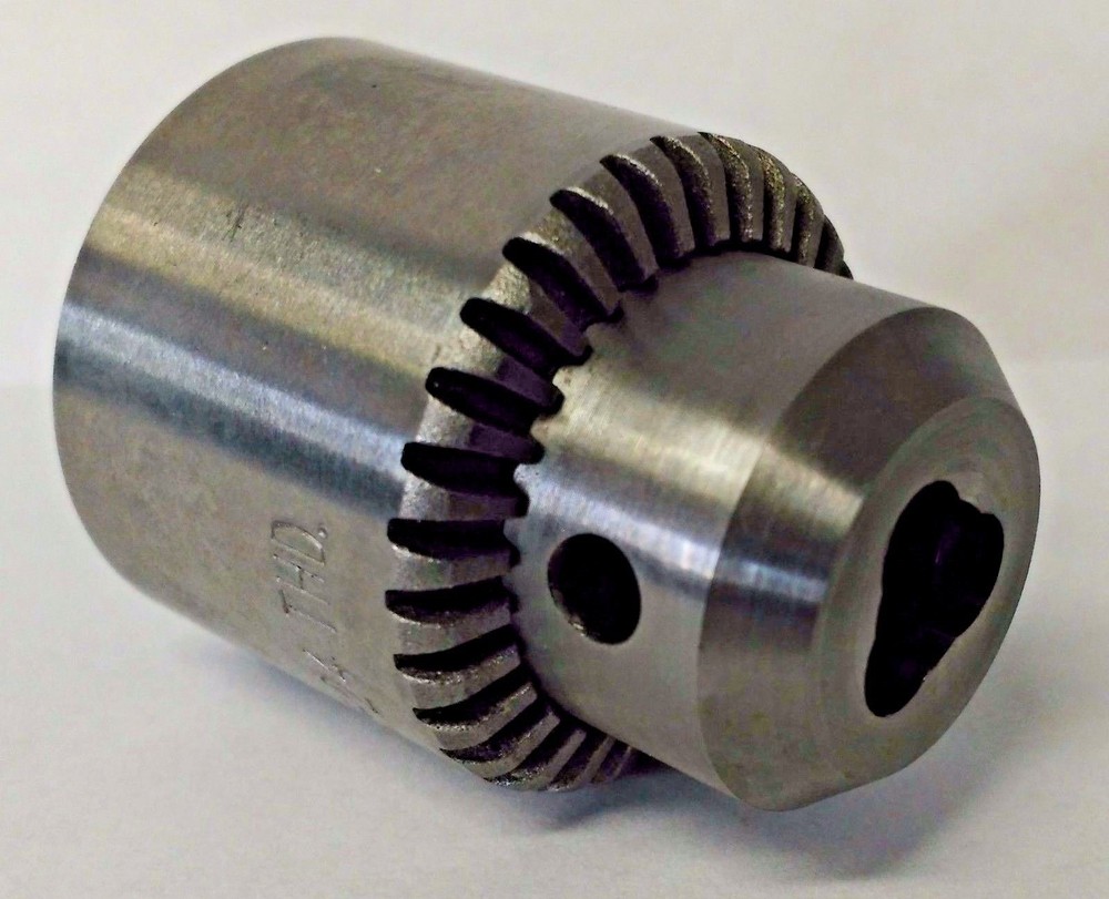 Jacobs 04919 1BA 3/8-24 Thread Mounted Medium Duty Drill Chuck 0-1/4" Capacity