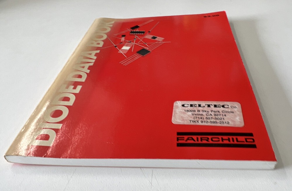 Electronics Manual Catalog Fairchild Semiconductor Diode Data Book 1978 PB