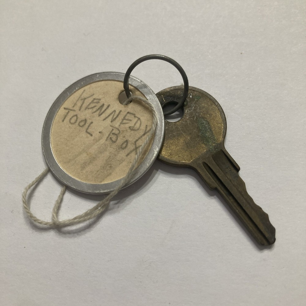 Vintage Kennedy Tool Box Key Brass ESP Y11