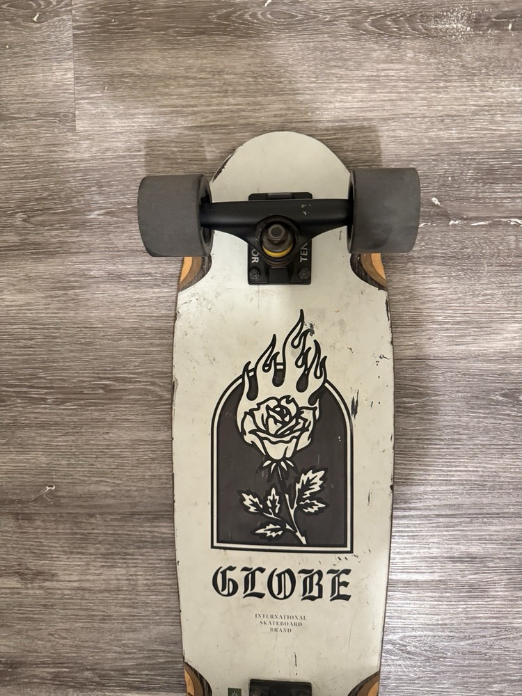 Globe Trooper Rose 27" Cruiser Longboard Used Check Pics Complete