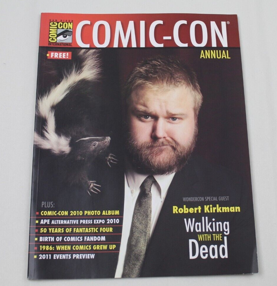 2010 Comic-Con Annual, Robert Kirkman Walking Dead