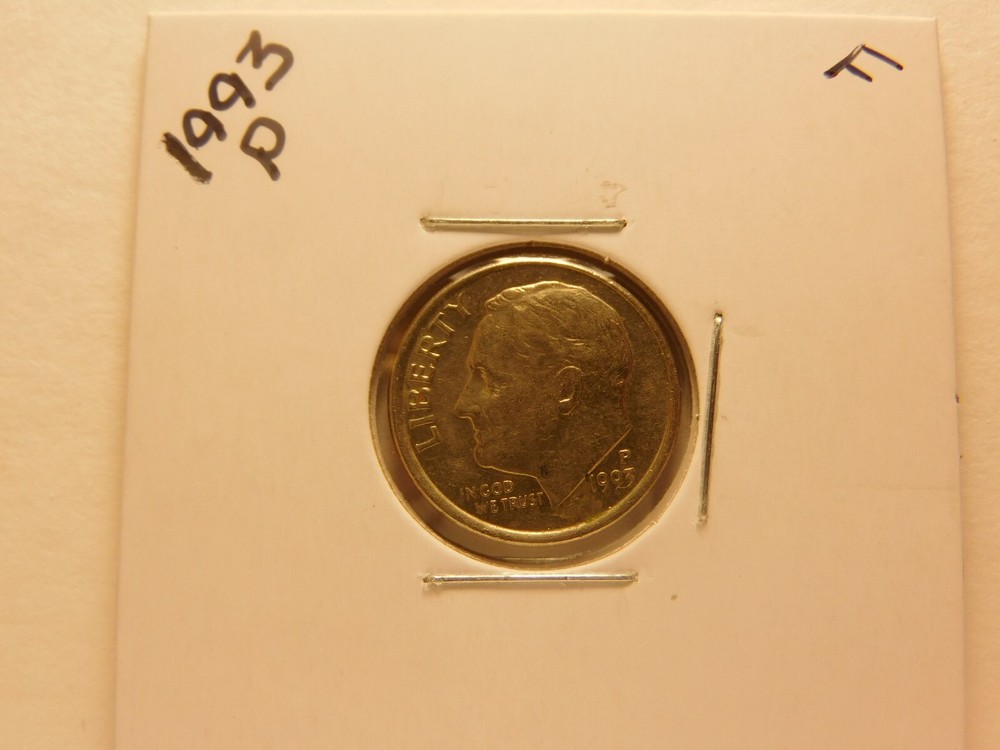 1993 D Dime-Very Good To Xtra Fine