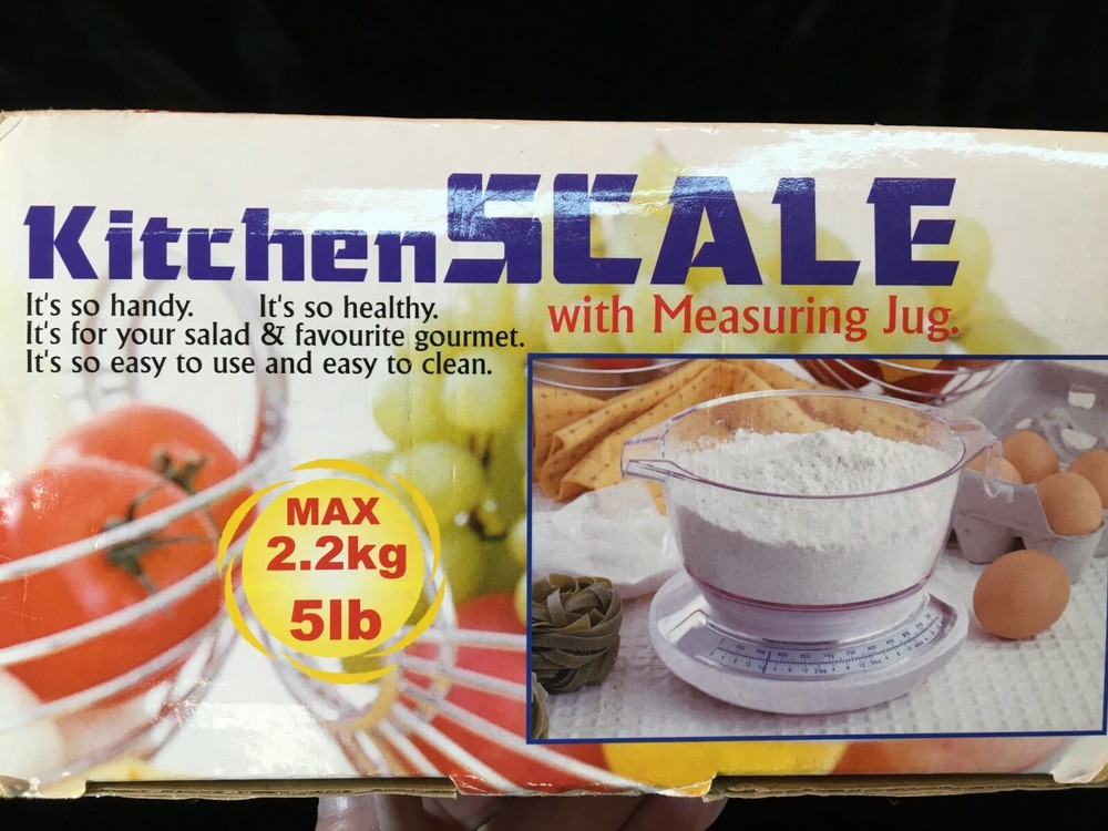 Kitchen Club KITCHEN SCALE With Measuring Jug