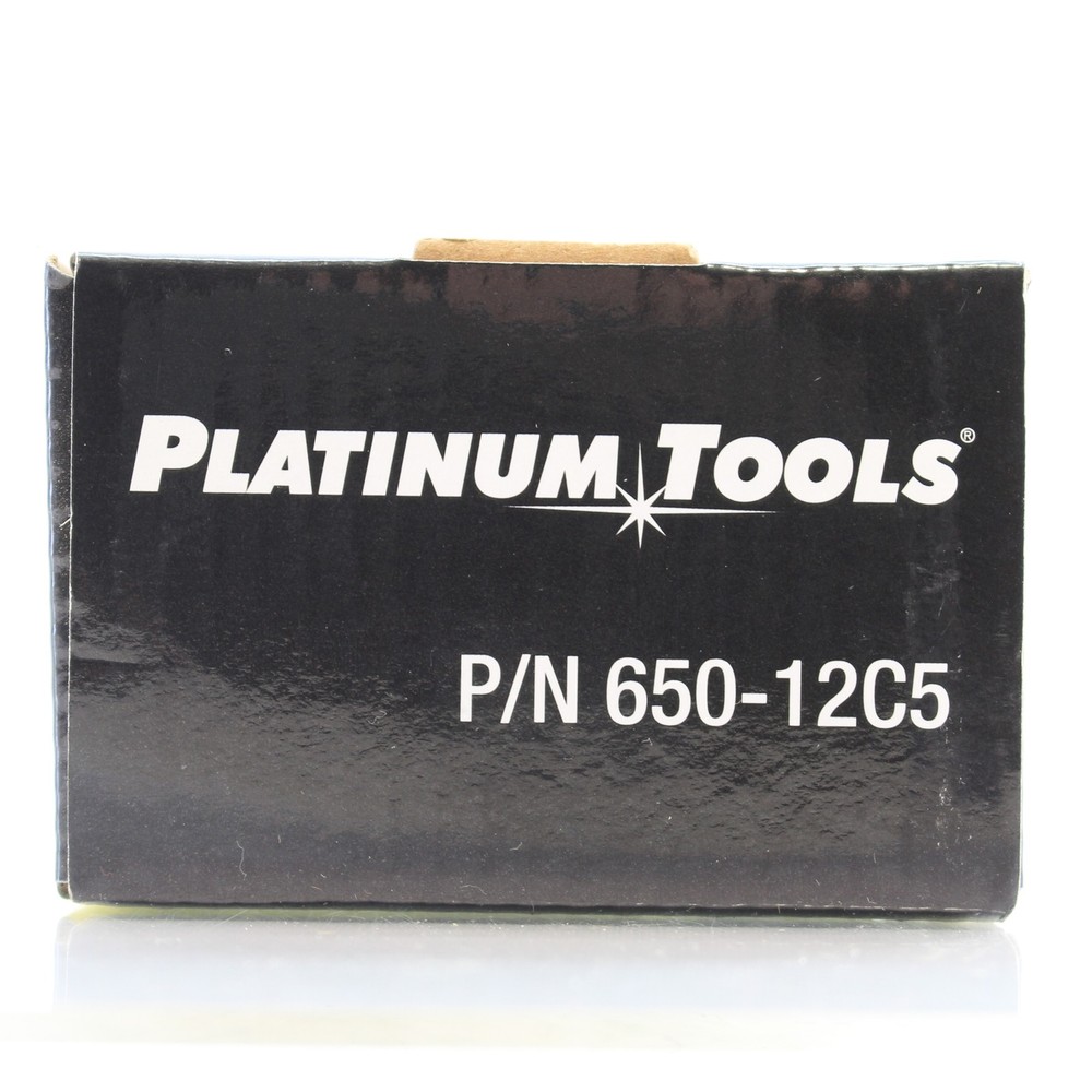 Platinum Tools 650-12C5 12 Port Cat5e Non-Shielded Patch Panel