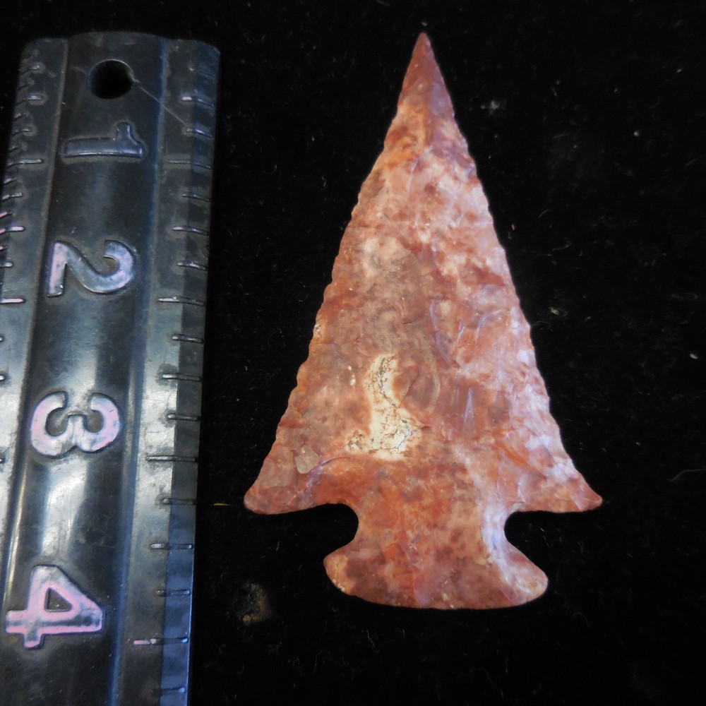 LARGE DOVETAIL POINT--CLASSIC FORM AND FLAKING--#JE