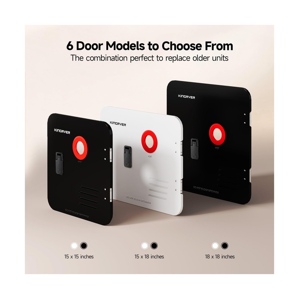 KINGRVER Tankless RV Water Heater 48,000 BTU, Instant On-Demand Hot Water, 12...