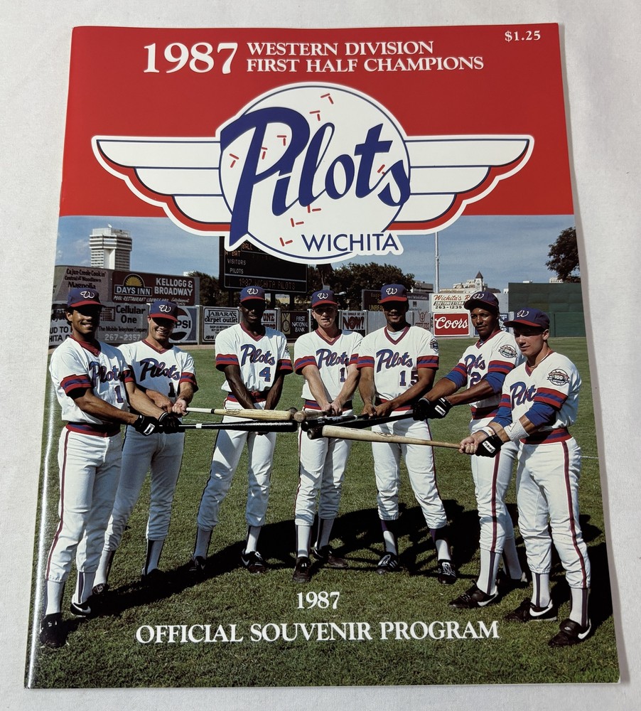 1987 WICHITA PILOTS Official Program