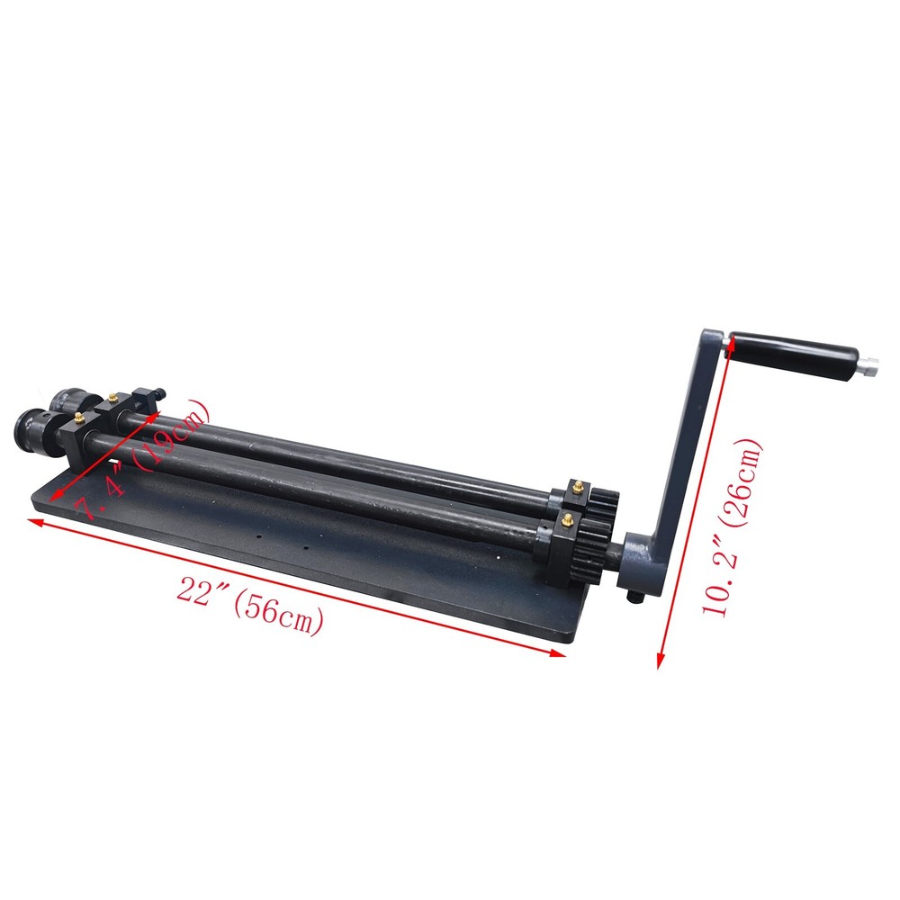 Hand Winding Machine Metal Bead Roller Create Channels Forming Machine 6 Rollers