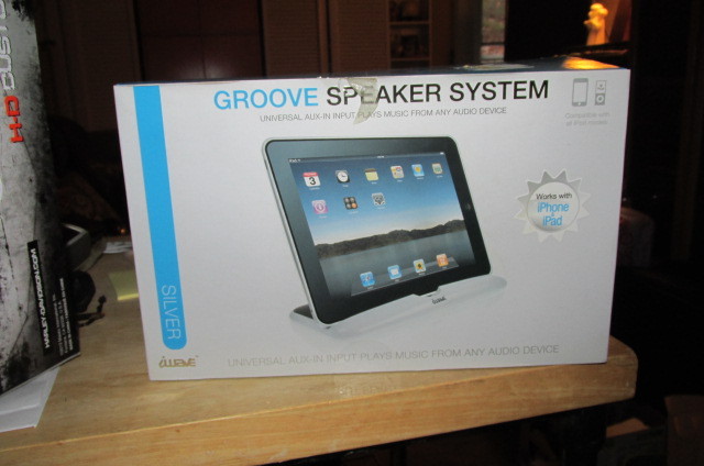 MIB Wave Groove Speaker System Unused Color Silver
