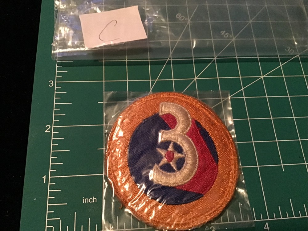 US Army Air Force 3rd Air Force Patch