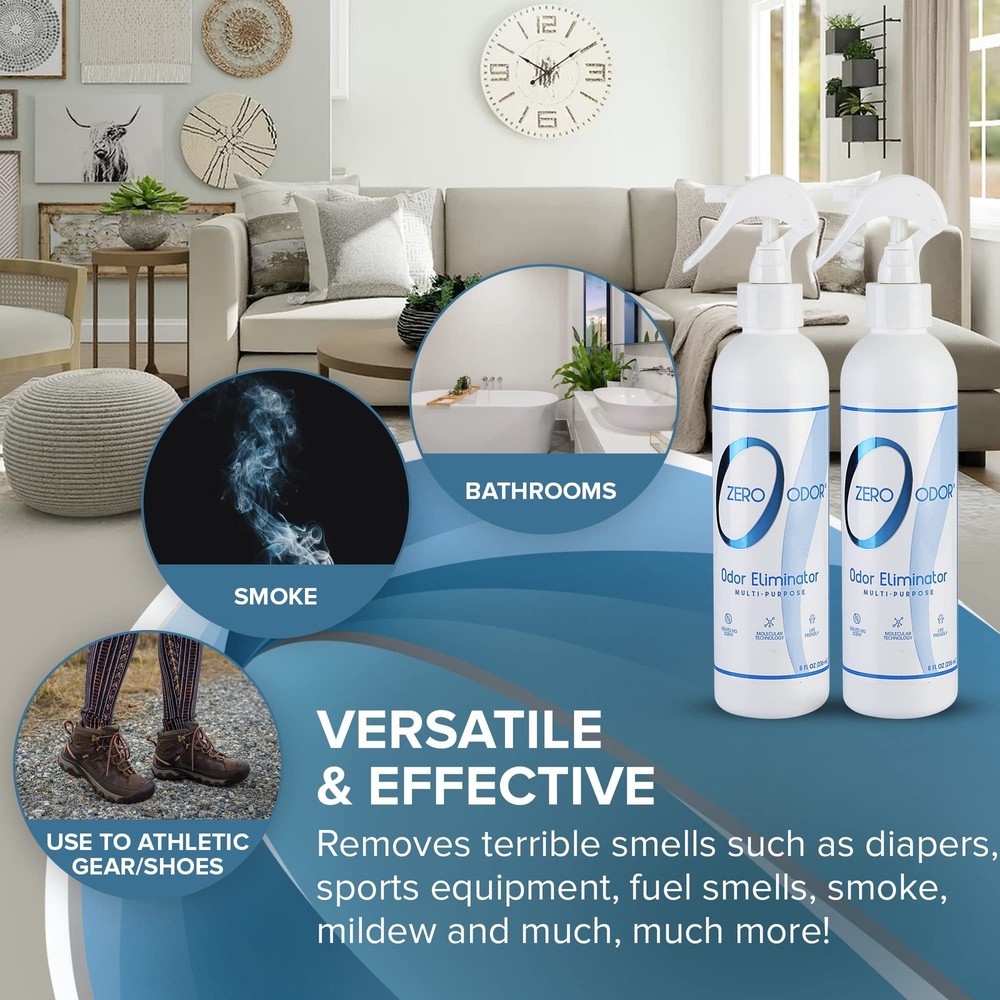 Zero Odor – Multi-Purpose Air & Surface Odor Eliminator 16oz-Household Odo